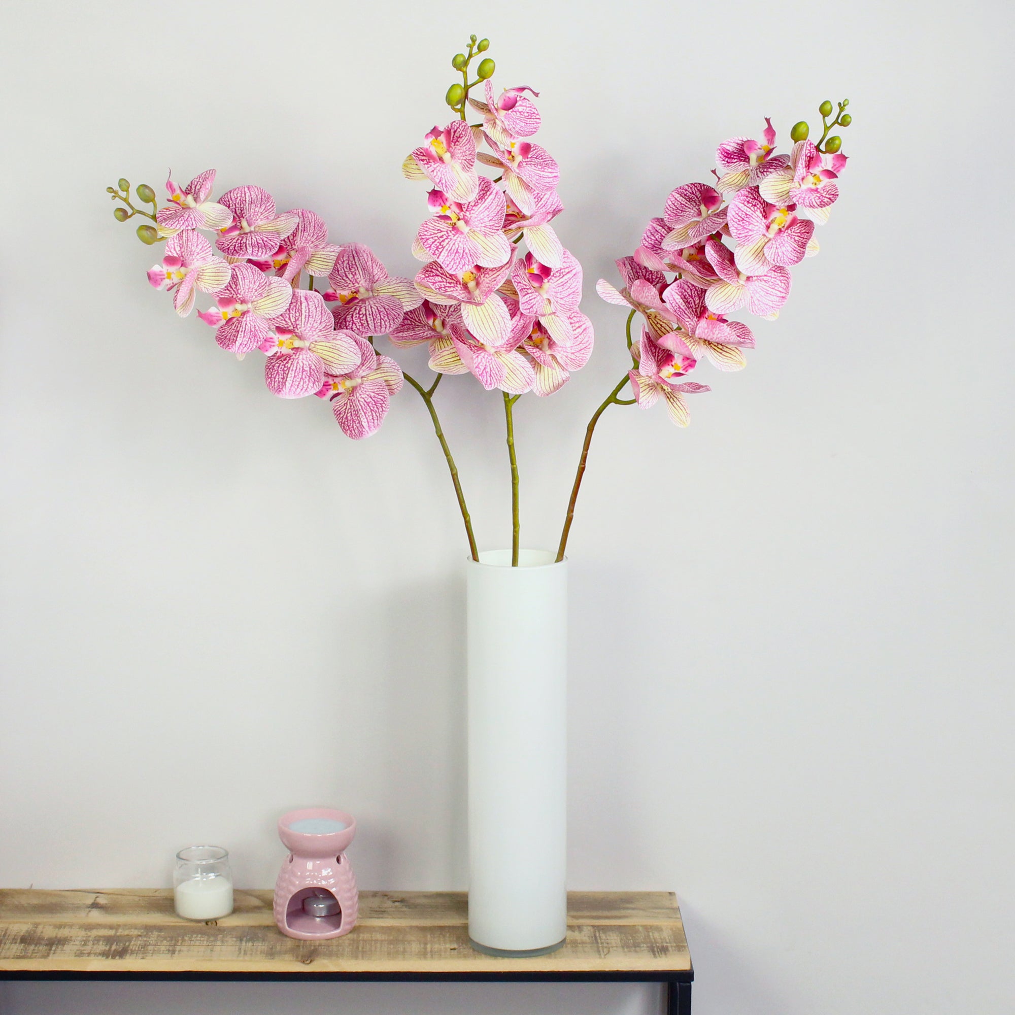 Pink Real Touch Phalaenopsis 3 Pack Pink Price Comparisons | Compare The Build