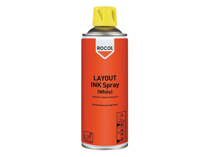 ROCOL ROC57025 LAYOUT INK Spray White 400ml Price Comparisons | Compare The Build