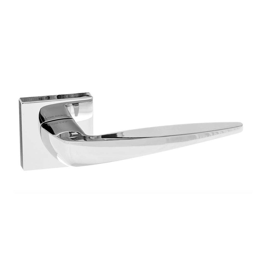 Atlantic Forme Foglia Designer Lever on Minimal Square Rose - Polished Chrome Atlantic UK FMS272PC Price Comparisons | Compare The Build