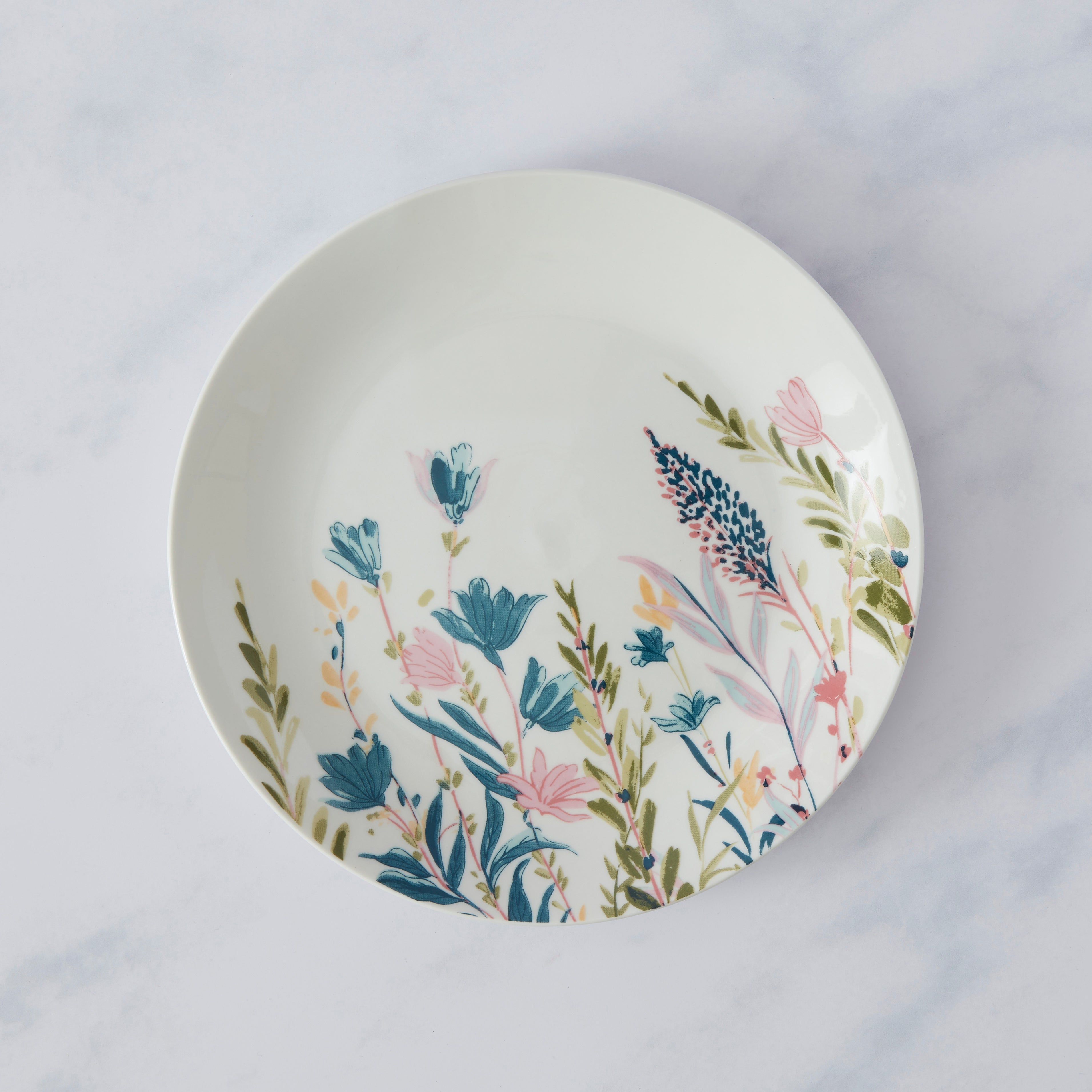 Floral Porcelain Side Plate MultiColoured Price Comparisons | Compare The Build