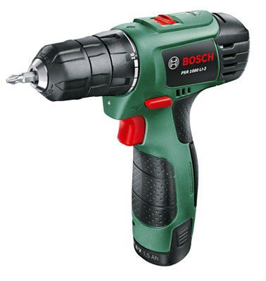 Bosch 10.8V 1.5Ah Li-Ion Cordless Drill Driver 1 Battery Psr 1080 Li-2 Price Comparisons | Compare The Build