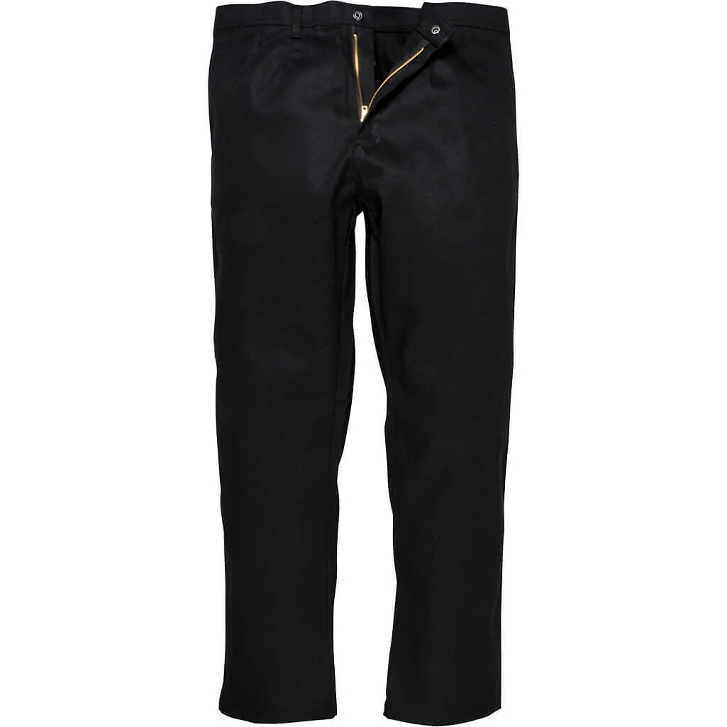 Biz Weld Mens Flame Resistant Trousers Black L 32" Price Comparisons | Compare The Build