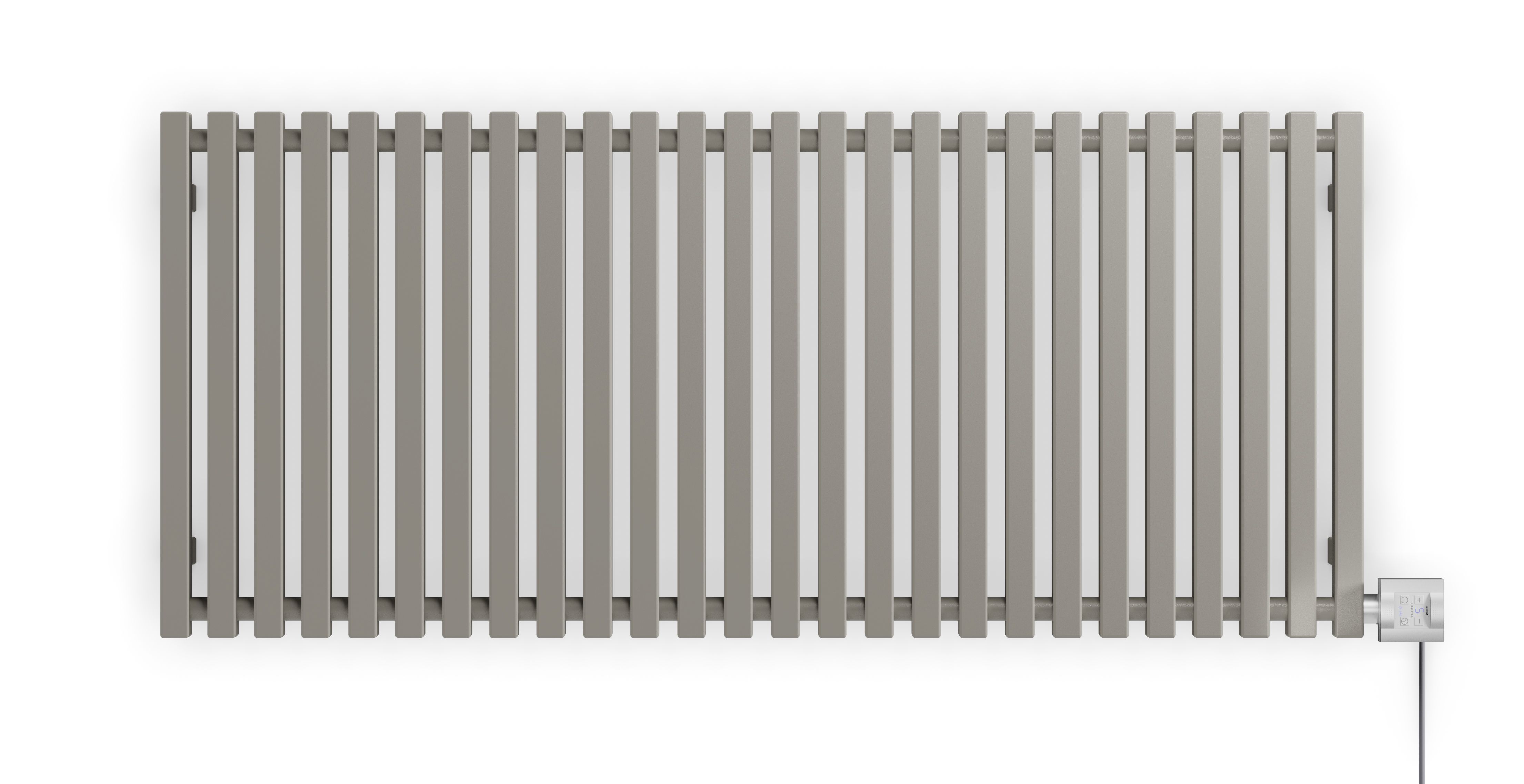 Terma Triga Metallic Stone Horizontal Designer Radiator, (W)1280mm X (H)560mm Price Comparisons | Compare The Build