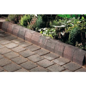 Marshalls Driveline 4 in 1 Textured Kerb Stone - Brindle 100 x 100 x 200mm Pack of 240 | Compare The Build