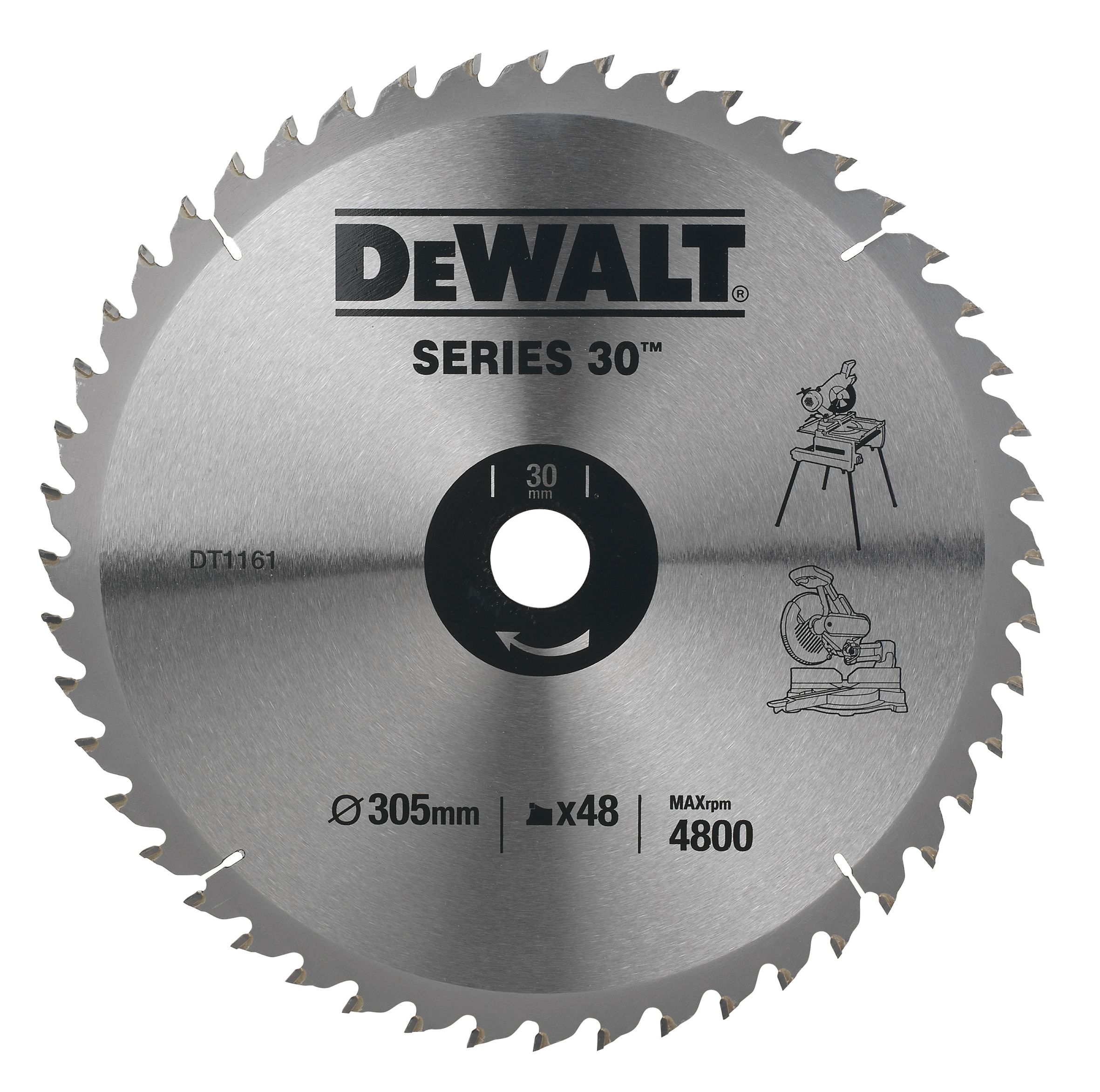 Dewalt 48T Circular Saw Blade (Dia)305mm Price Comparisons | Compare The Build