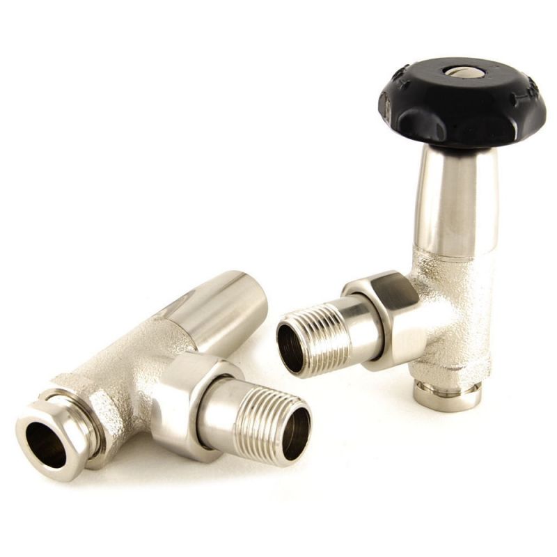 West Manual Valves, Bradley, Satin Nickel Angled - 8mm Price Comparisons | Compare The Build