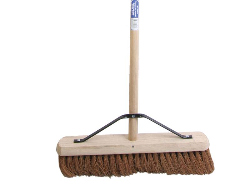 Faithfull FAIBRCOCO18H Broom Soft Coco 450mm (18in) + Handle & Stay Price Comparisons | Compare The Build