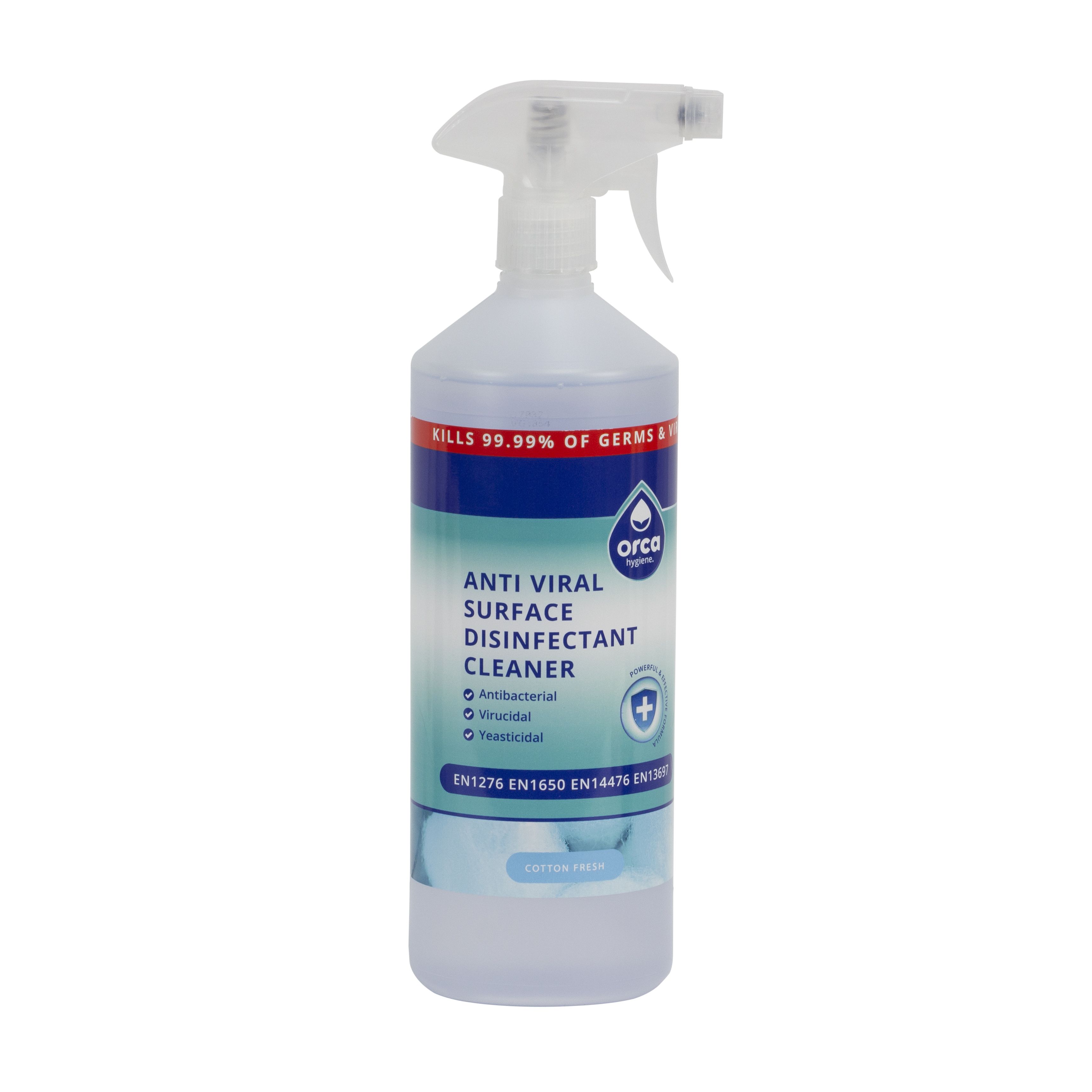 Hygiene Cotton Fresh Anti-Bacterial Multi-Surface Disinfectant & Cleaner, 1L Price Comparisons | Compare The Build