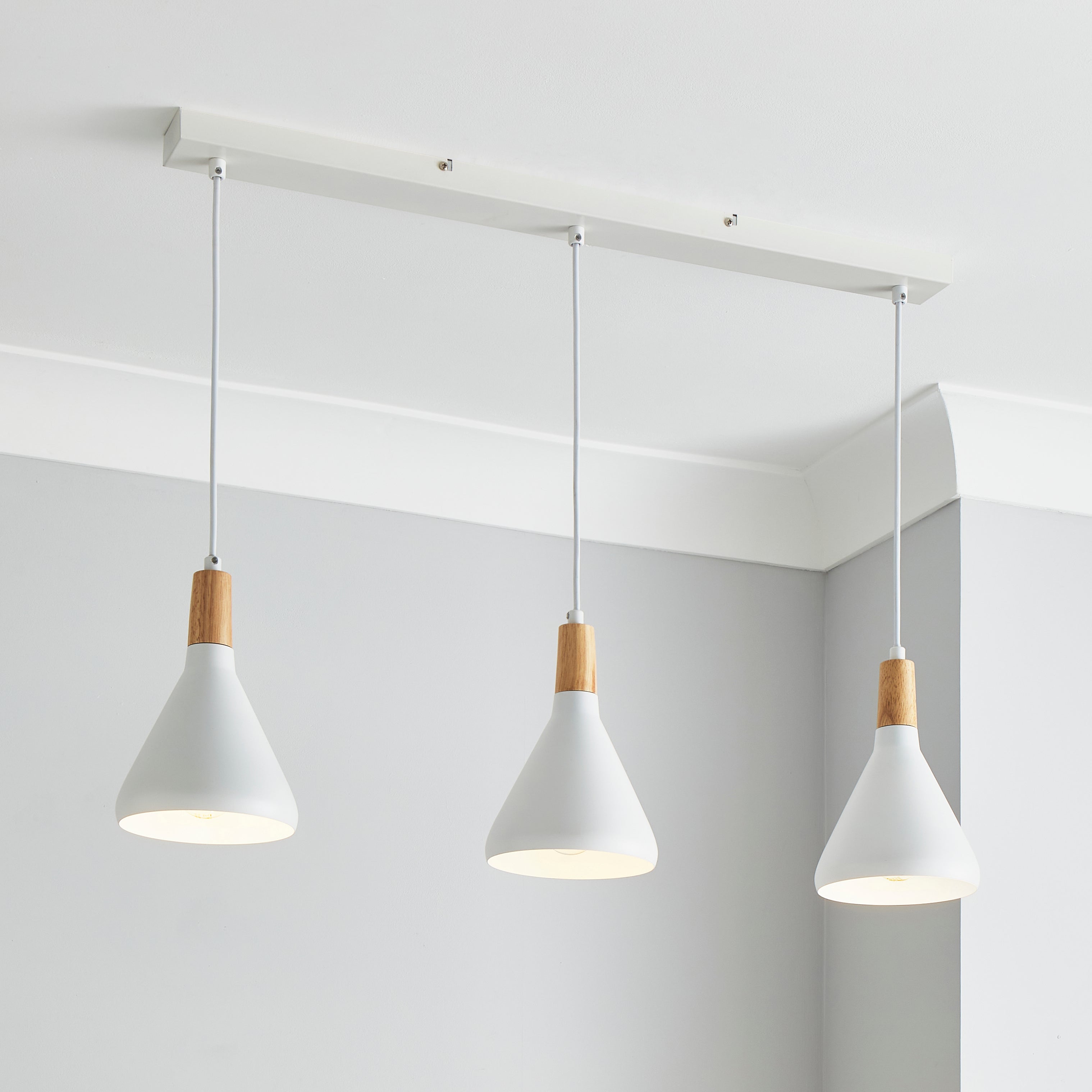 Elements Wolston 3 Light Diner Ceiling Fitting Black Price Comparisons | Compare The Build