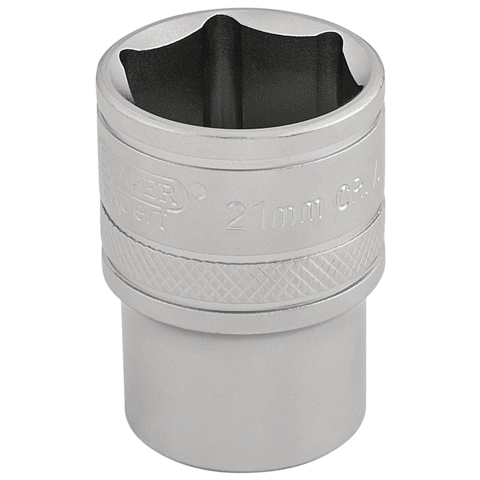 Draper 1/2" Drive Satin Finish Hexagon Socket Metric 1/2" 21mm | Compare The Build