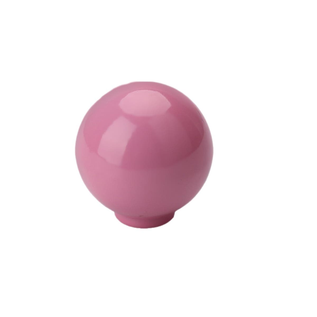 Plastic Round Cabinet Knob 28 mm Pink | Compare The Build