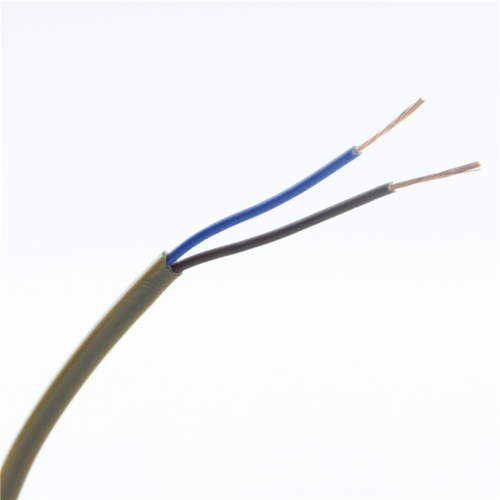 Zexum 0.5mm 2 Core PVC Flex Cable Gold Flat 2192Y - 25 Meter | Compare The Build