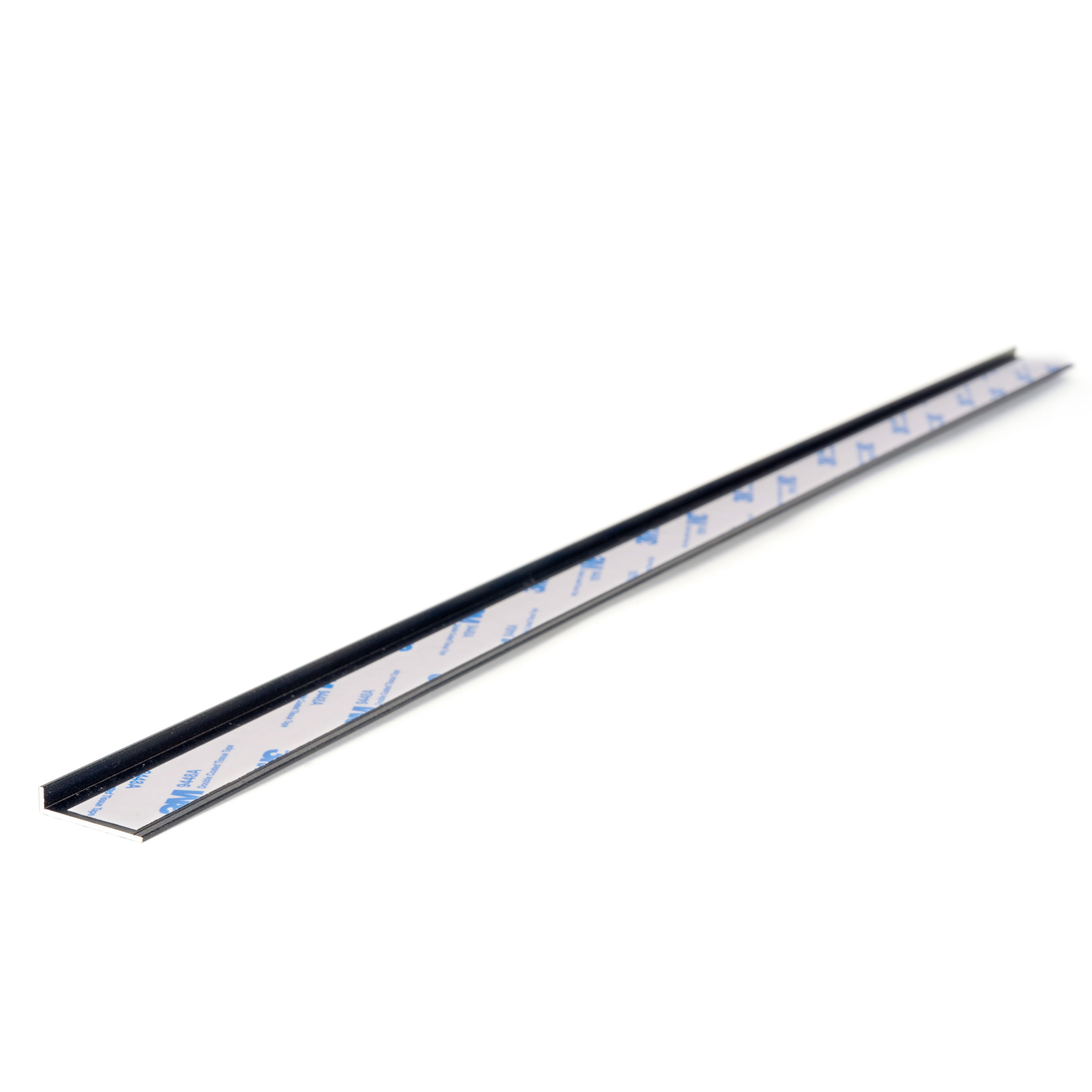 Splashwall Alloy Anthracite Aluminium Worktop End Cap (H)600mm Price Comparisons | Compare The Build