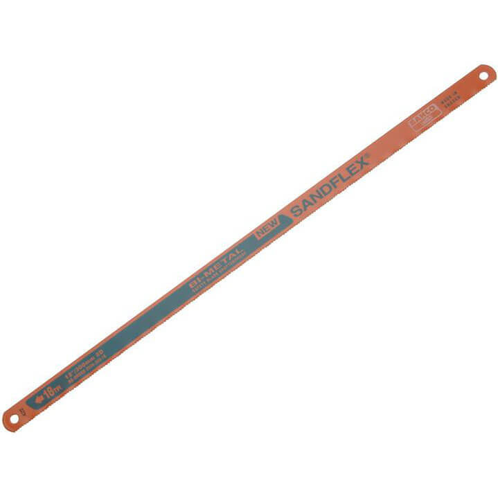 Bahco Sandflex Bi Metal Hacksaw Blade 12" / 300mm 18tpi Pack of 10 | Compare The Build