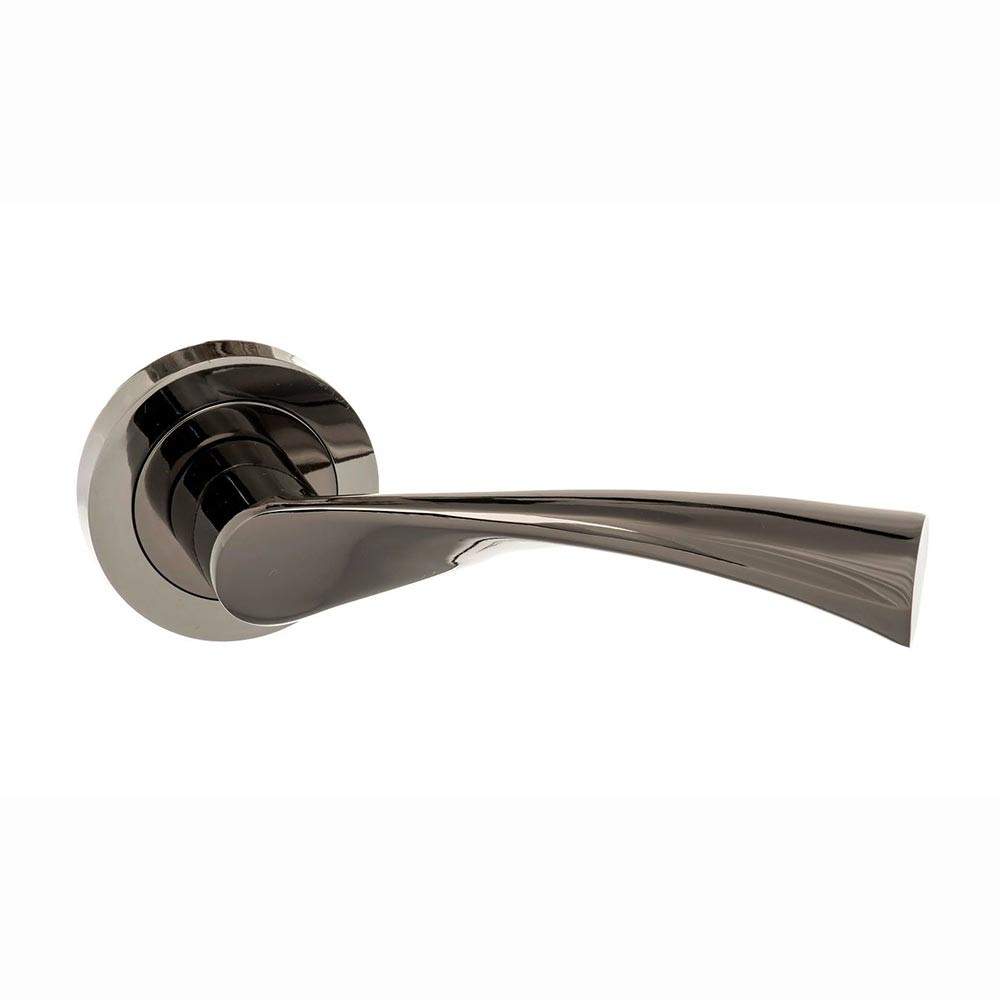 Atlantic STATUS Colorado Lever on Round Rose - Black Nickel Atlantic UK S34RBN Price Comparisons | Compare The Build