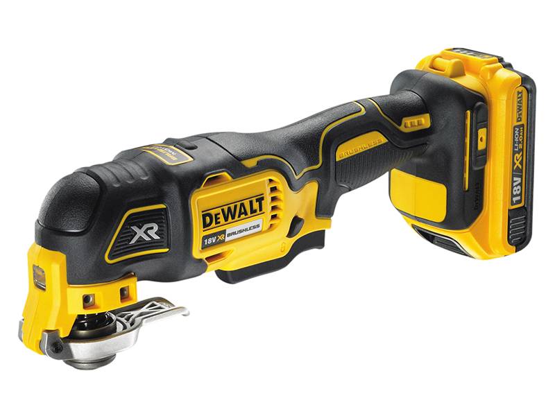 DEWALT DEWDCS355D1 DCS355D1 XR Brushless Oscillating Multi-Tool 18V 1 x 2.0Ah Li-ion Price Comparisons | Compare The Build