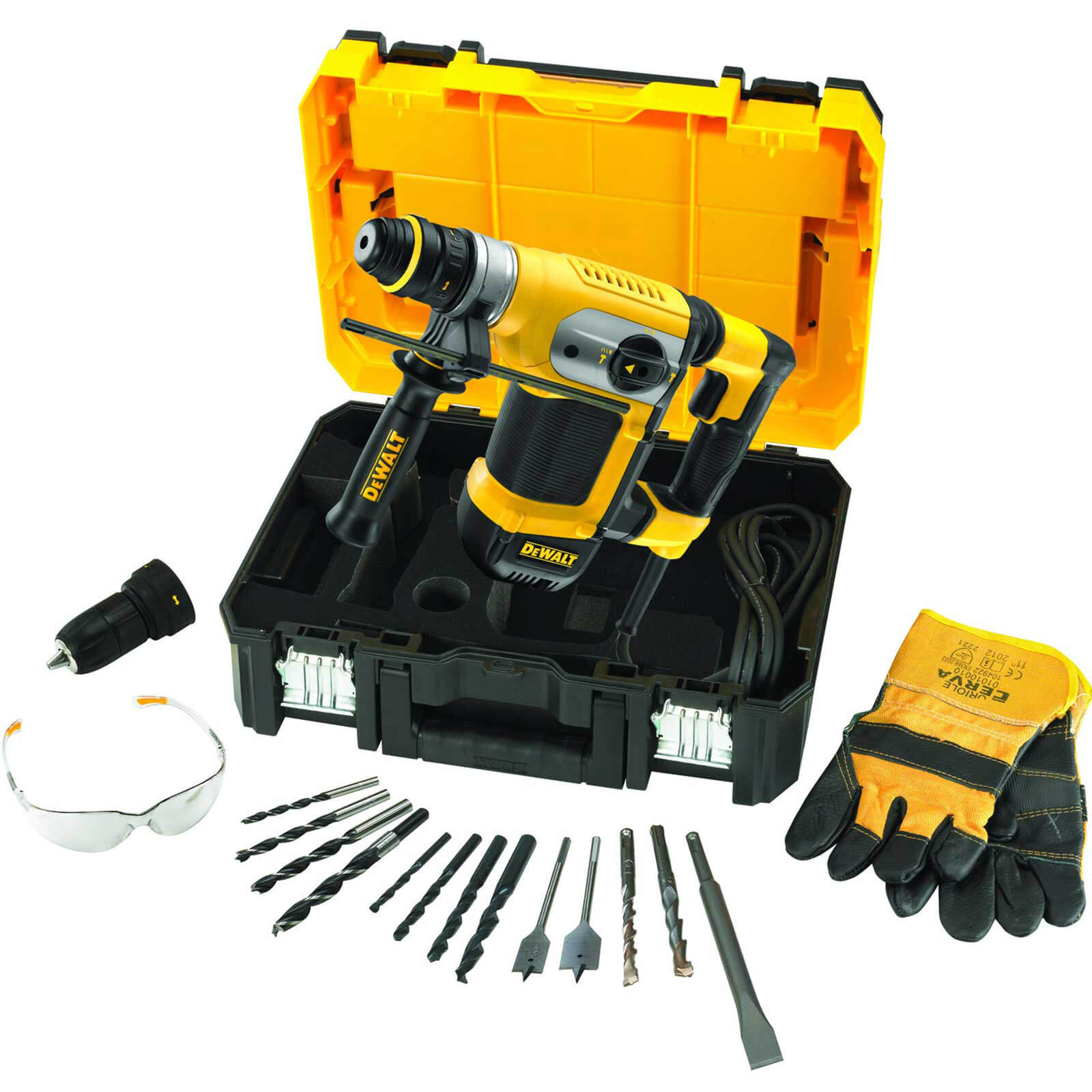 DeWalt D25417KT SDS Plus Hammer Drill Kit 240v | Compare The Build