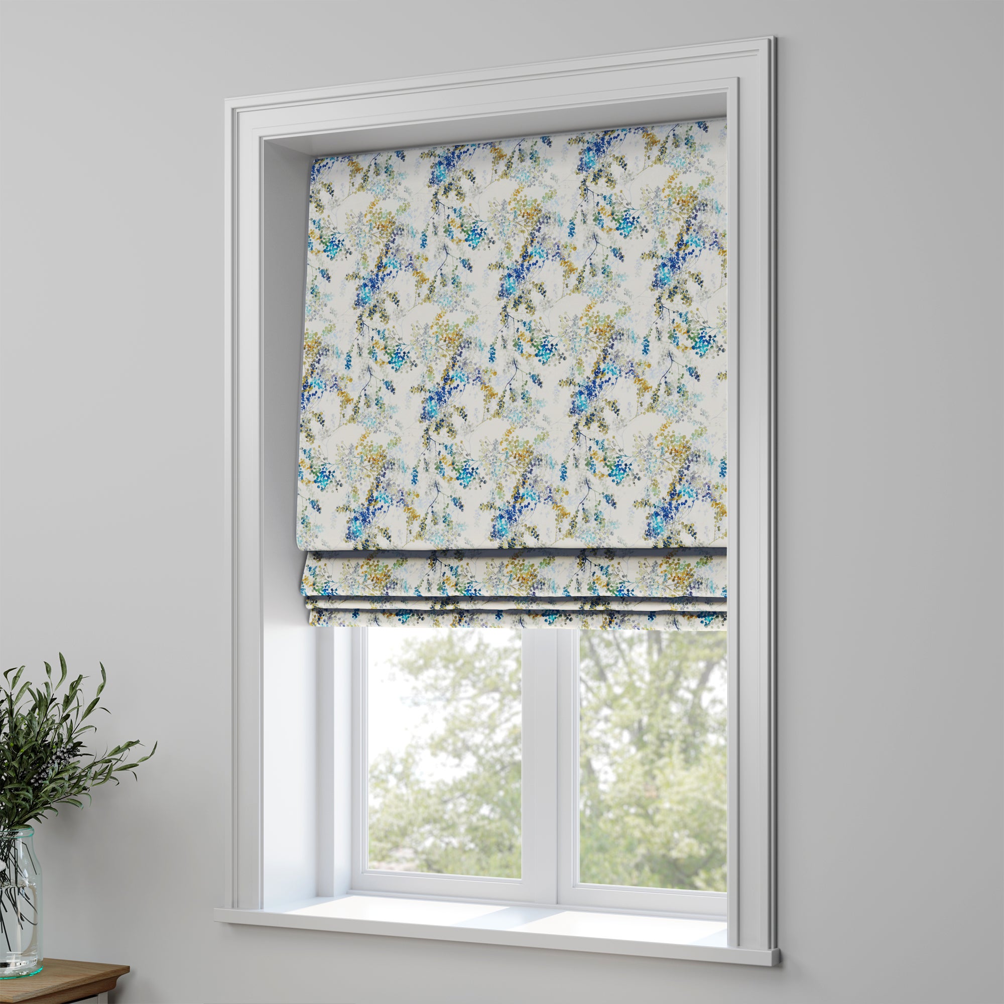 Camille Made to Measure Roman Blind Camille Navy Price Comparisons | Compare The Build