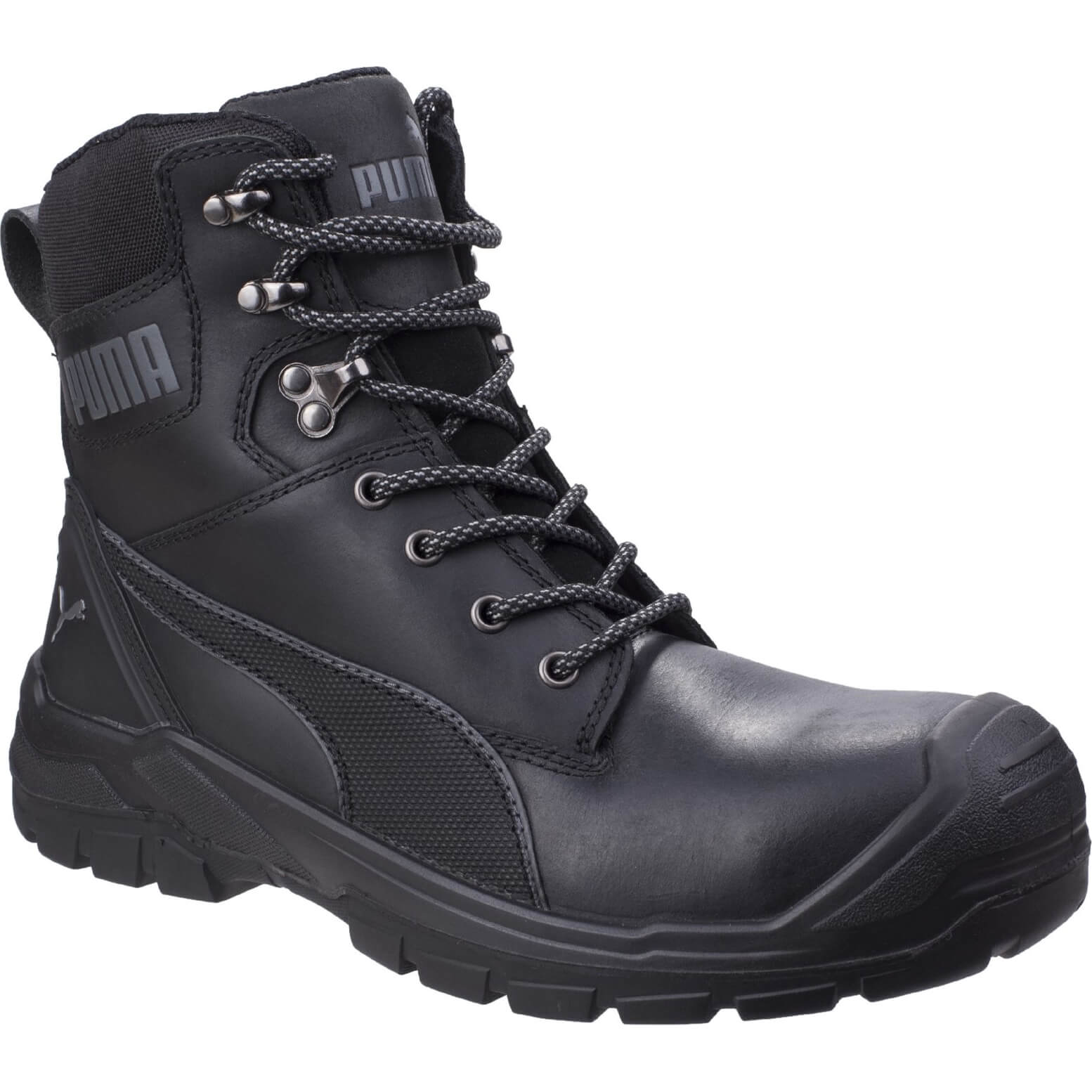 Puma Mens Safety Conquest High Safety Boots Black Size 6.5 Price Comparisons | Compare The Build