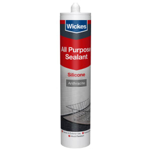 Wickes Anthracite All Purpose Silicone Sealant - 300ml Price Comparisons | Compare The Build