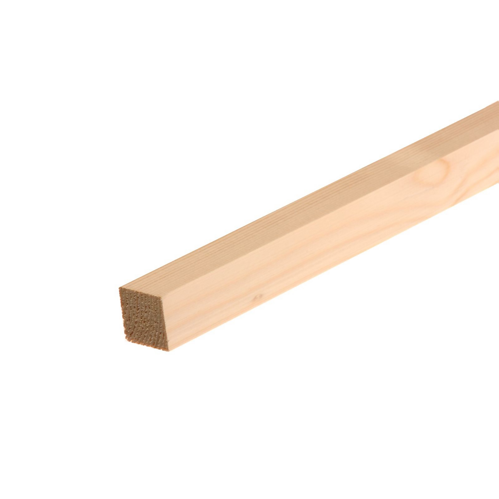 Metsa Planed Square Edge Stick Softwood Timber 1.8m (34 x 34 x 1800mm) - Pack of 4 Price Comparisons | Compare The Build