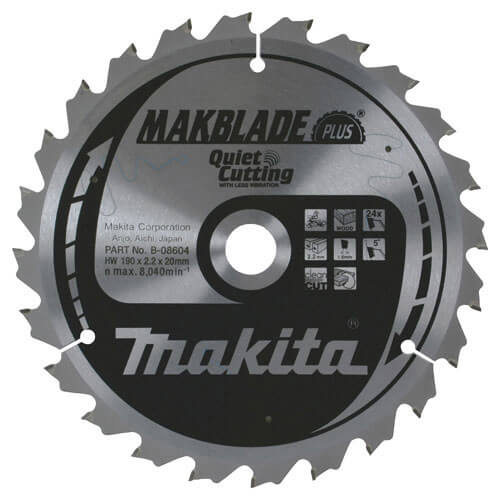 Makita MAKBLADE Plus Wood Cutting Saw Blade 200mm 36T 30mm Price Comparisons | Compare The Build