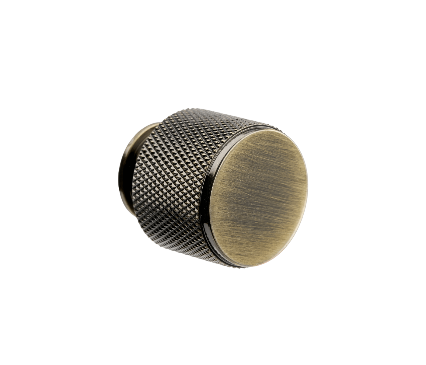 Kensington Knurled Cabinet Knob 25mm Antique Brass | Compare The Build