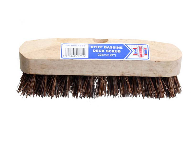 Faithfull FAIBRBASS9 Deck Scrub Stiff Broom Head 225mm (9in) Price Comparisons | Compare The Build