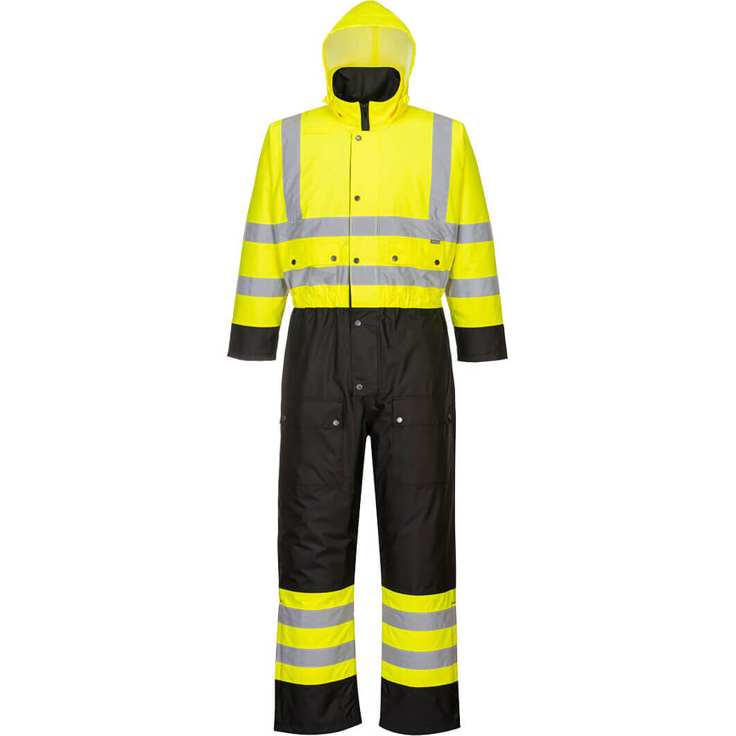 Oxford Weave 300D Class 3 Hi Vis Contrast Overall Yellow / Black L Price Comparisons | Compare The Build