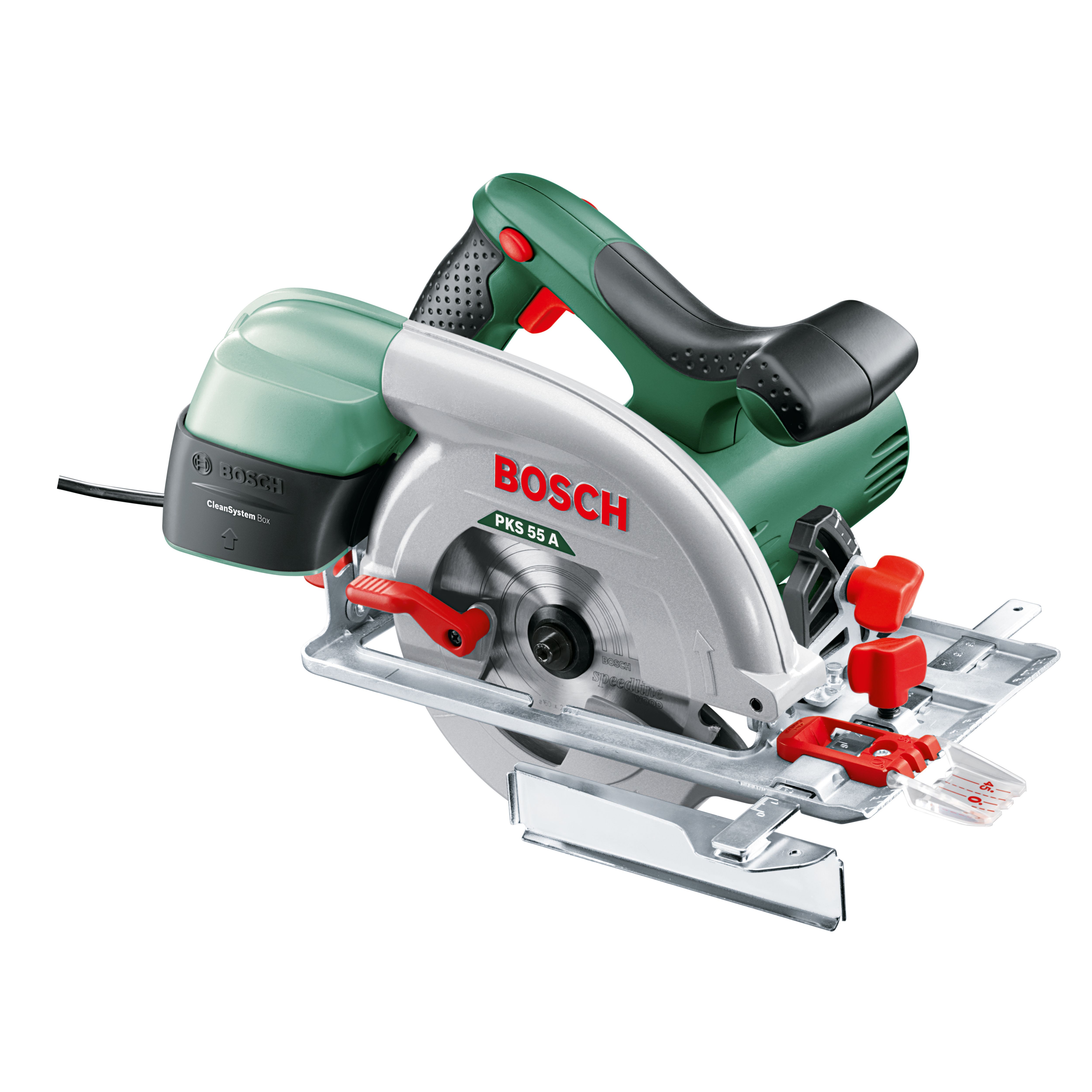 Bosch 1200W Mains Fed 160mm Corded Circular Saw Pks 55 Price Comparisons | Compare The Build