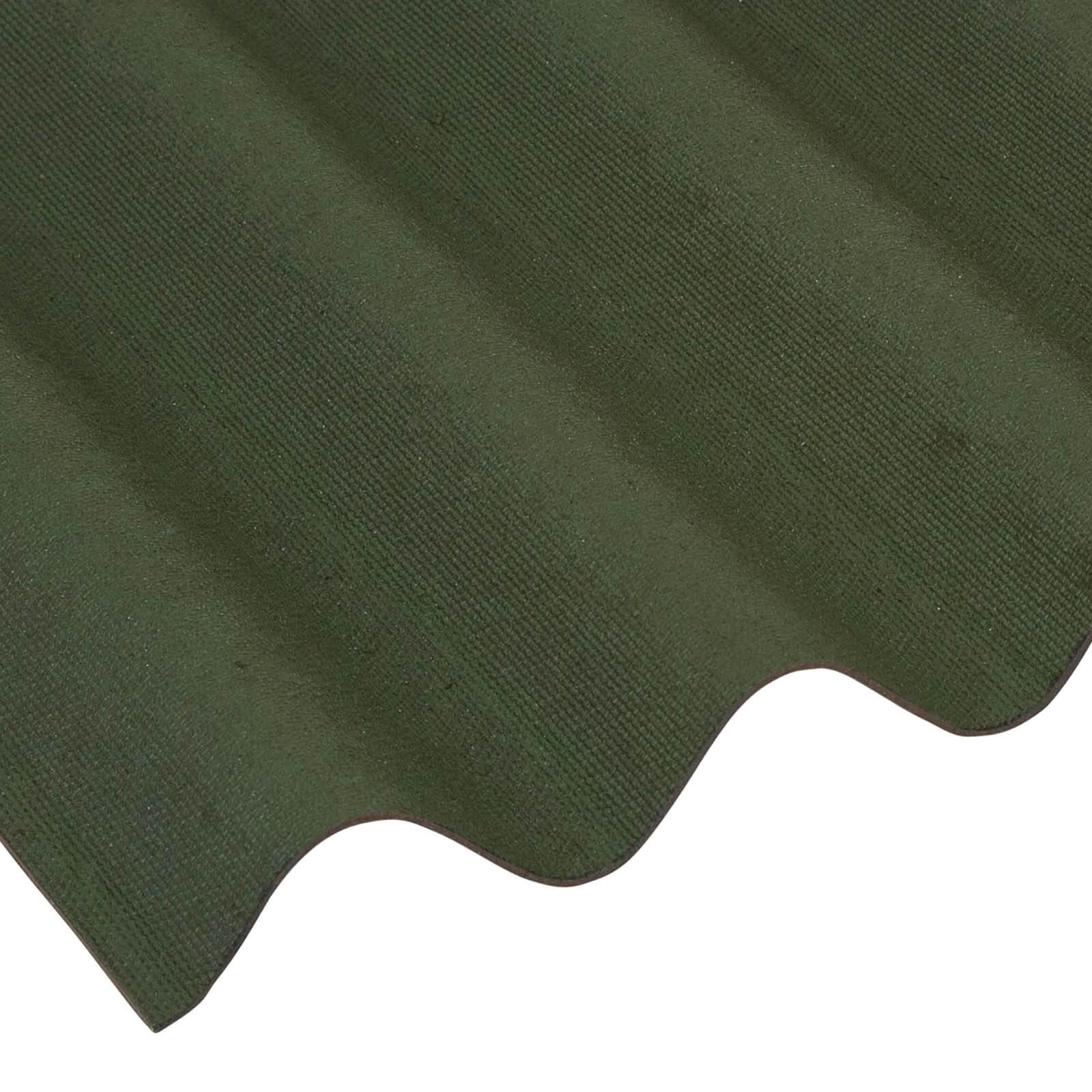 Coroline Green Roof Sheet 2m - Pack 5 | Compare The Build