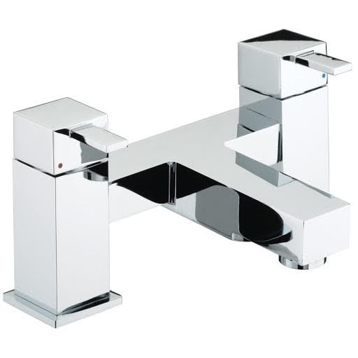 Bristan Quadrato Bath Filler Chrome - QD BF C Price Comparisons | Compare The Build