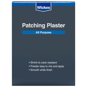 Wickes White Quick Setting Patching Plaster - 1.7kg Price Comparisons | Compare The Build