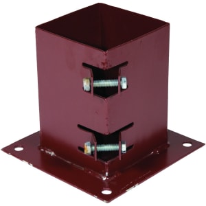 Wickes Bolt Down Post Support for Fence Posts - 100 x 100mm Price Comparisons | Compare The Build