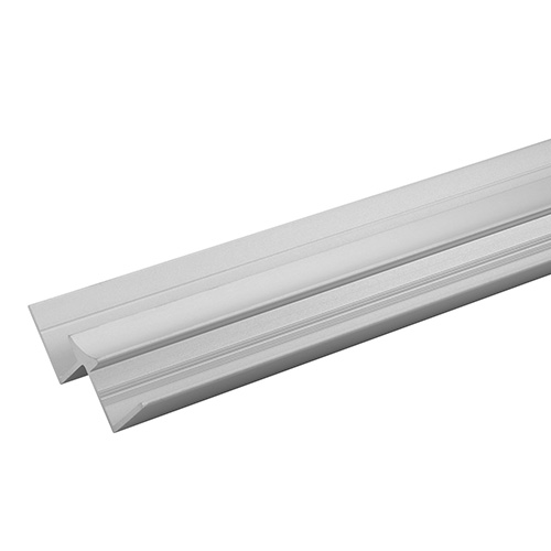 Laminate Shower Wall Angle Internal - 2450mm Satin Silver Price Comparisons | Compare The Build