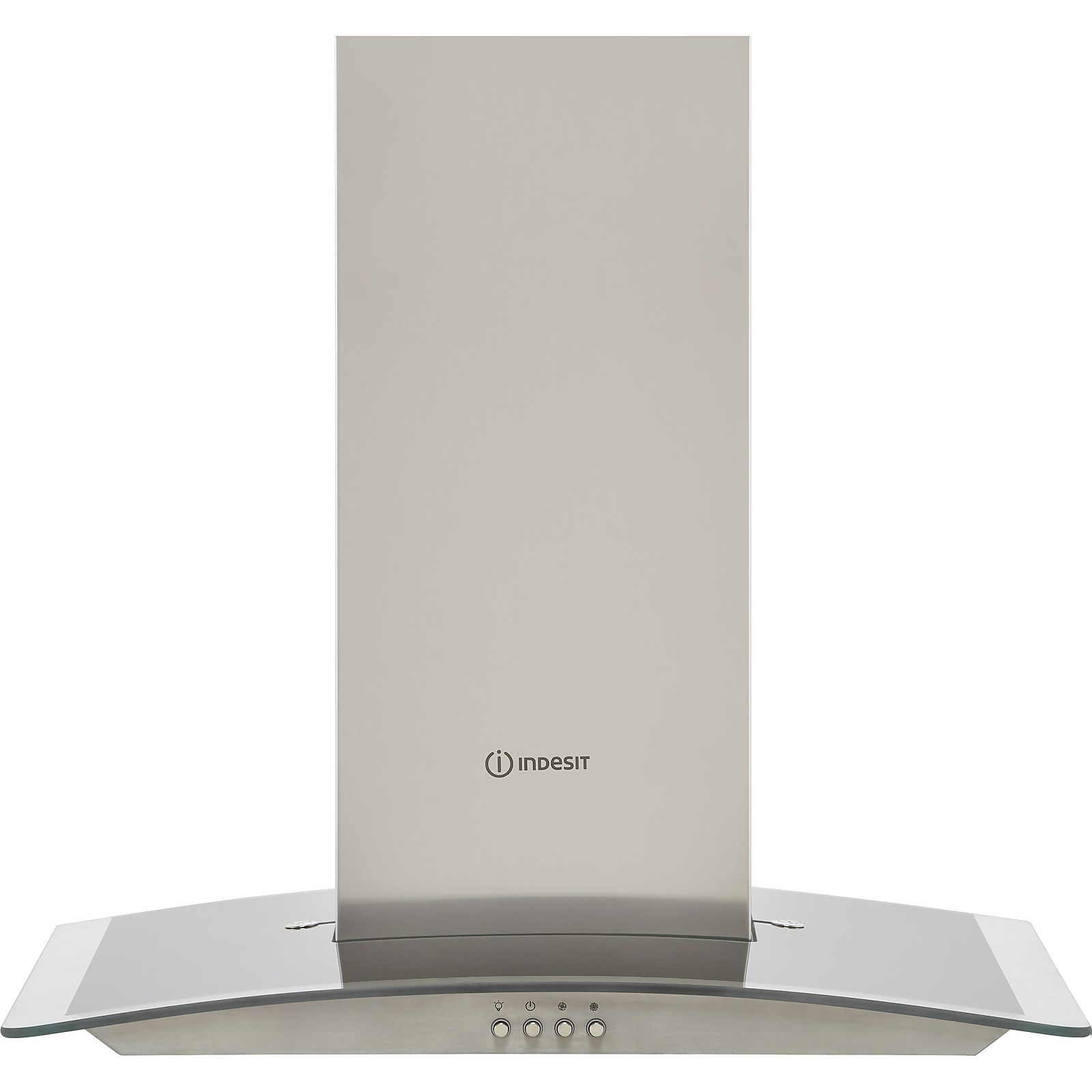 Indesit IHGC6.5LMX 60 cm Chimney Cooker Hood - Stainless Steel Price Comparisons | Compare The Build