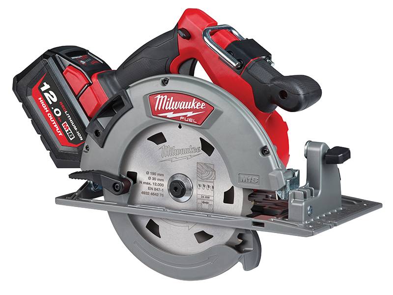 Milwaukee Power Tools MILM18FCS612 M18 FCS66-121C FUEL™ Circular Saw 190mm 18V 1 x 12.0Ah Li-ion Price Comparisons | Compare The Build