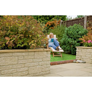 Marshalls Marshalite Walling - Buff 220 x 100 x 65mm Pack of 320 | Compare The Build