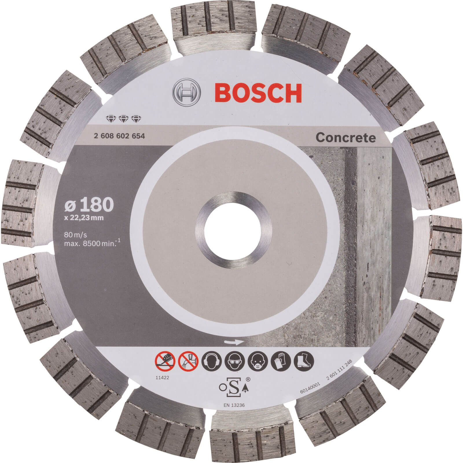 Bosch Best Concrete Diamond Cutting Disc 180mm | Compare The Build