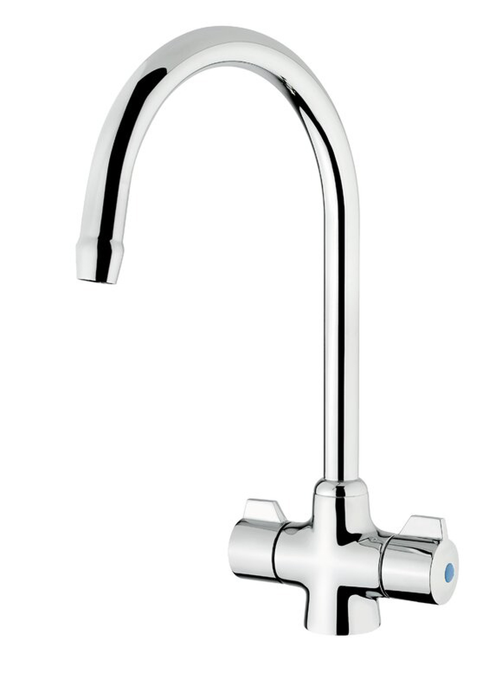 Twin Lever Tap Chrome - FKKT002 Price Comparisons | Compare The Build