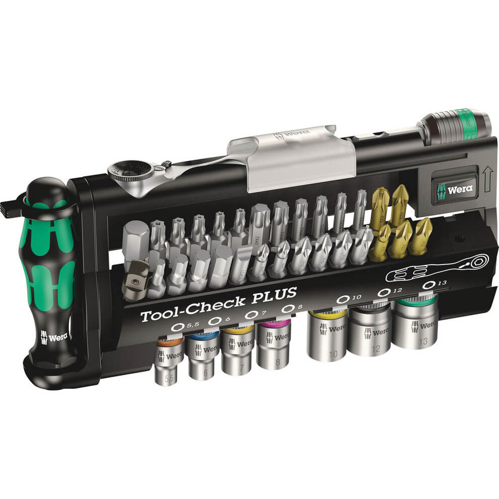 Wera 39 Piece 1/4" Drive Tool Check Plus Bit and Socket Set 1/4" Price Comparisons | Compare The Build