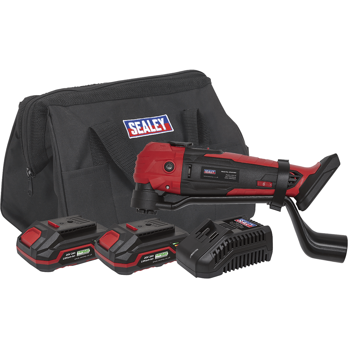 Sealey Cordless Oscillating Multi-Tool Kit 20V SV20 Series - 2 Batteries Price Comparisons | Compare The Build