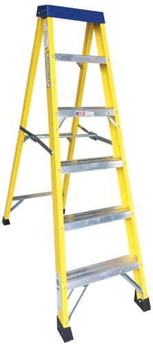 Norslo 5 Step Plus Tray Fibre Glass Step Ladder | Compare The Build