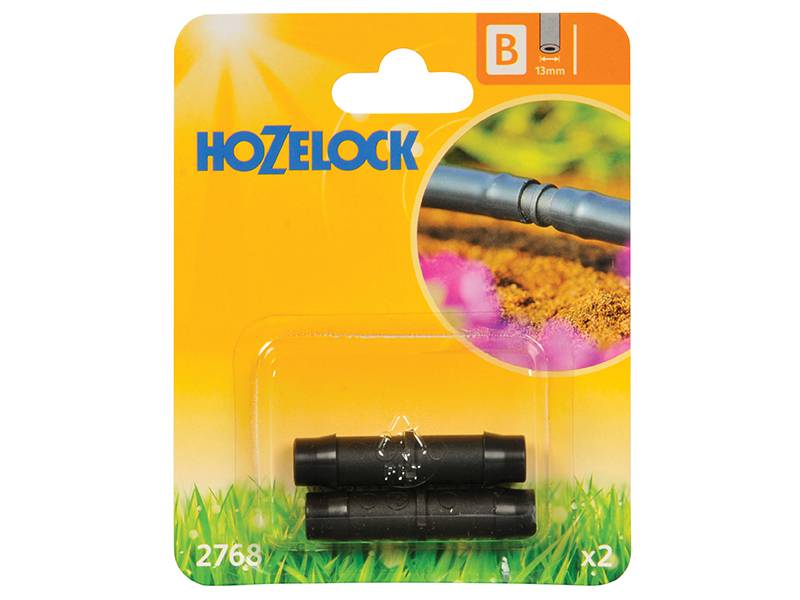 Hozelock HOZ2768 2768 Straight Connector 13mm (Pack 2) Price Comparisons | Compare The Build