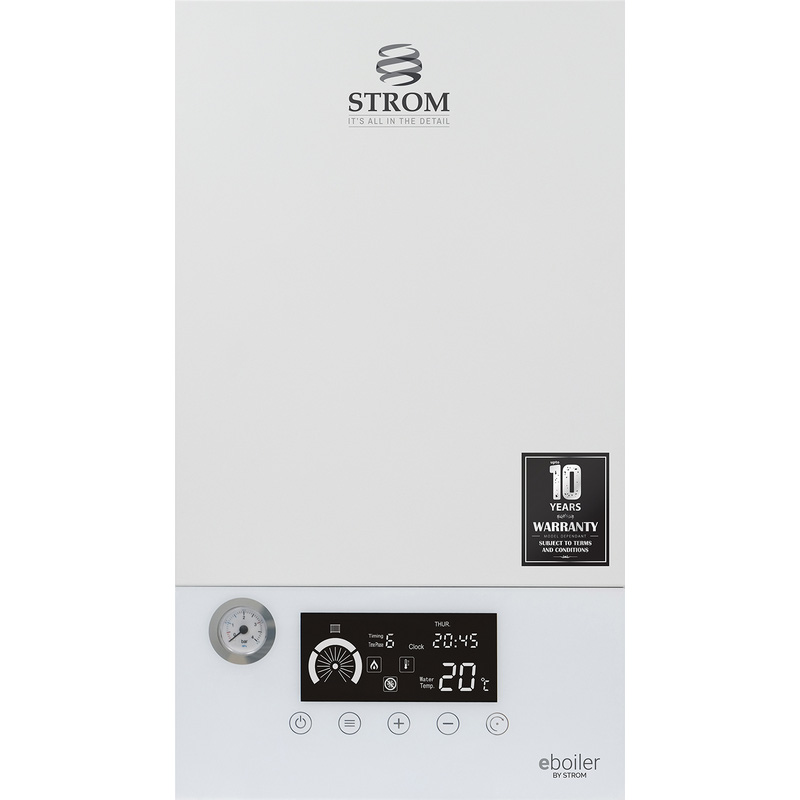STROM Single Phase Elite Electric System Boiler 14.4KW in White Price Comparisons | Compare The Build
