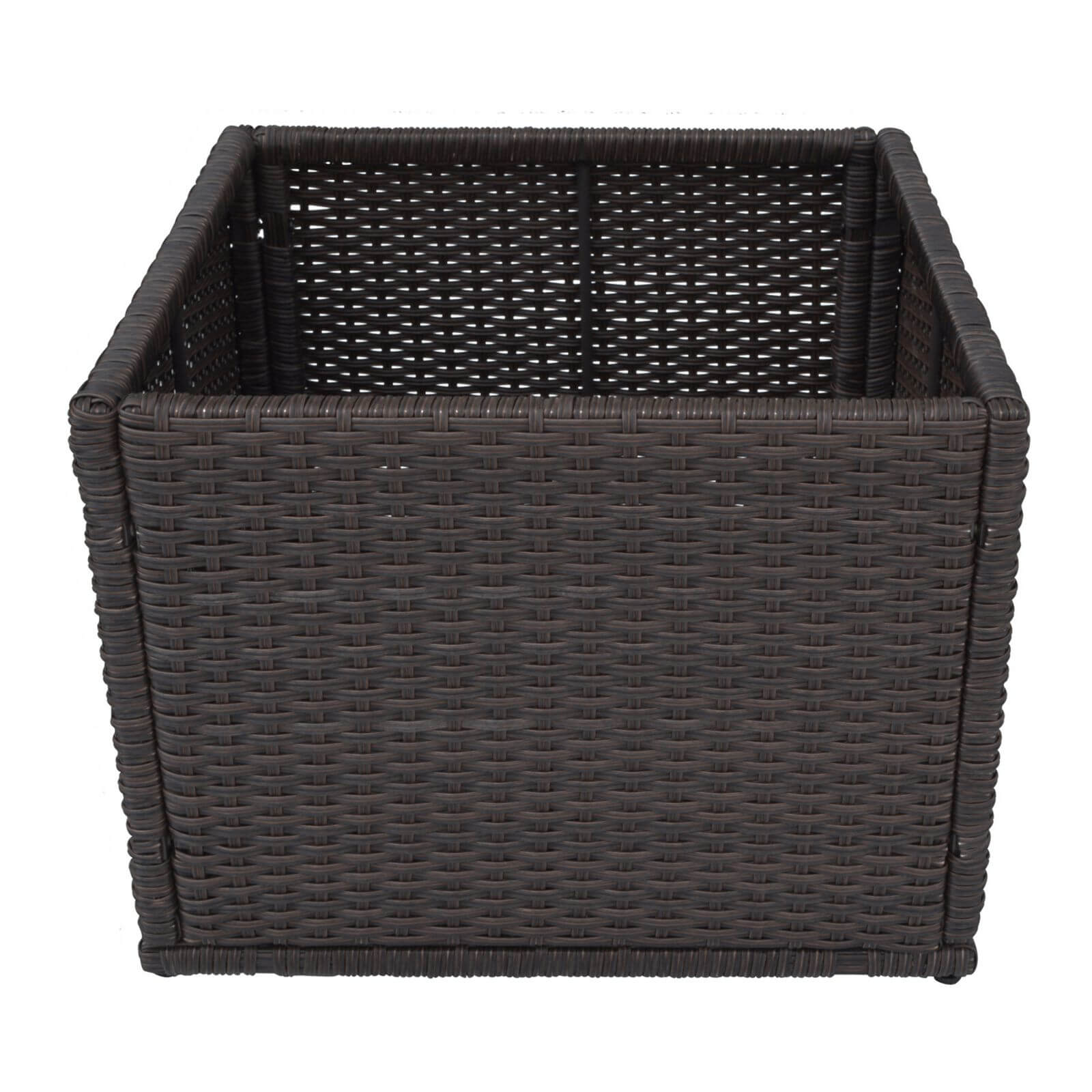 Canadian Spa Rattan Square Straight Spa Garden Planter Price Comparisons | Compare The Build