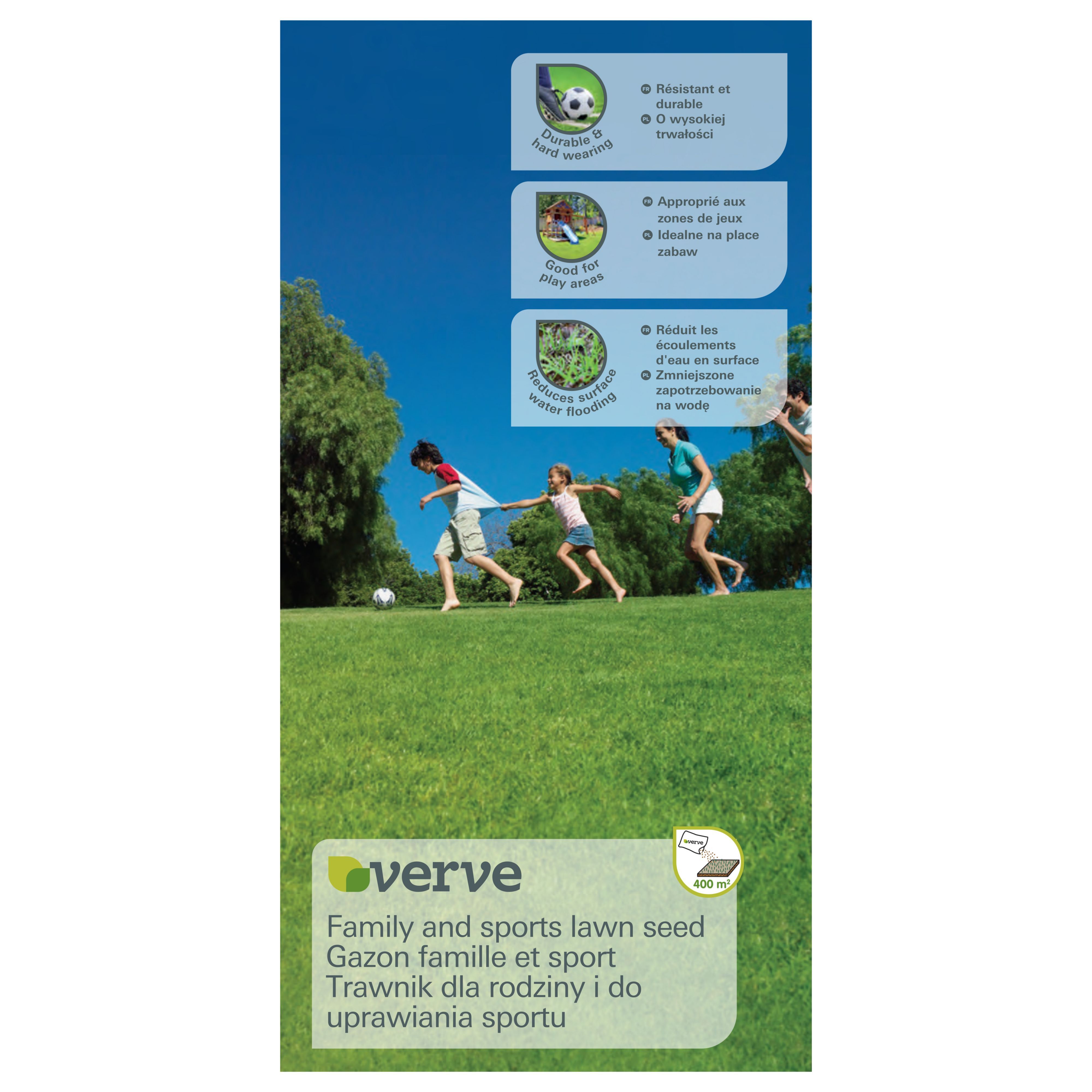 Verve Family & Sports Lawn Seed 400M² 10Kg Price Comparisons | Compare The Build