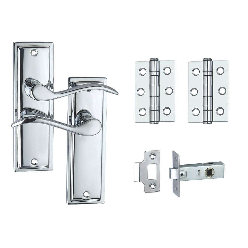 Berkeley Lever Latch Door Handle Pack – Polished Chrome (Kit) Price Comparisons | Compare The Build