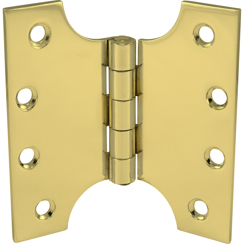 Eclipse Steel Parliament Hinge Polished Brass 102mm (2 Pack) Price Comparisons | Compare The Build