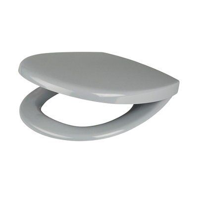 Cooke & Lewis Valtos Grey Top-Fix Soft Close Toilet Seat | Compare The Build